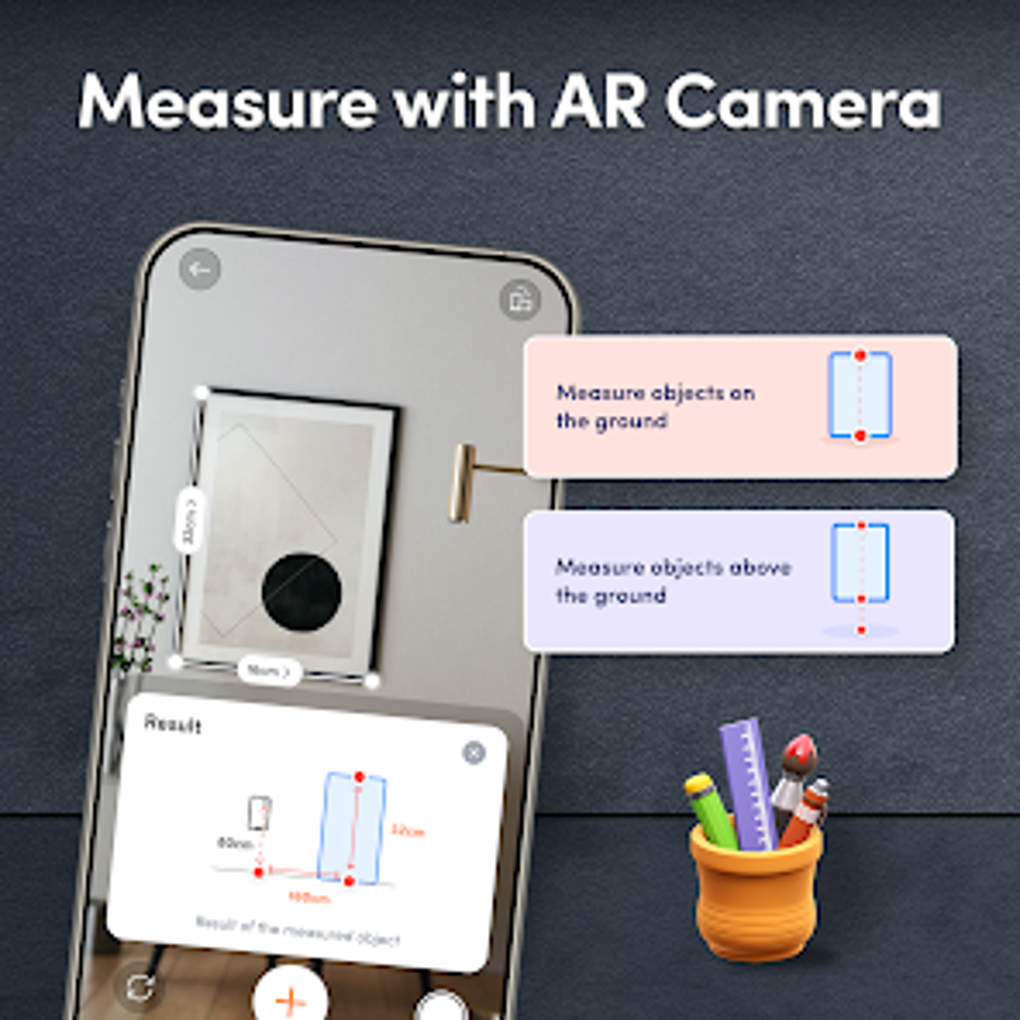 Camera AR Ruler Measuring Tape для Android — Скачать