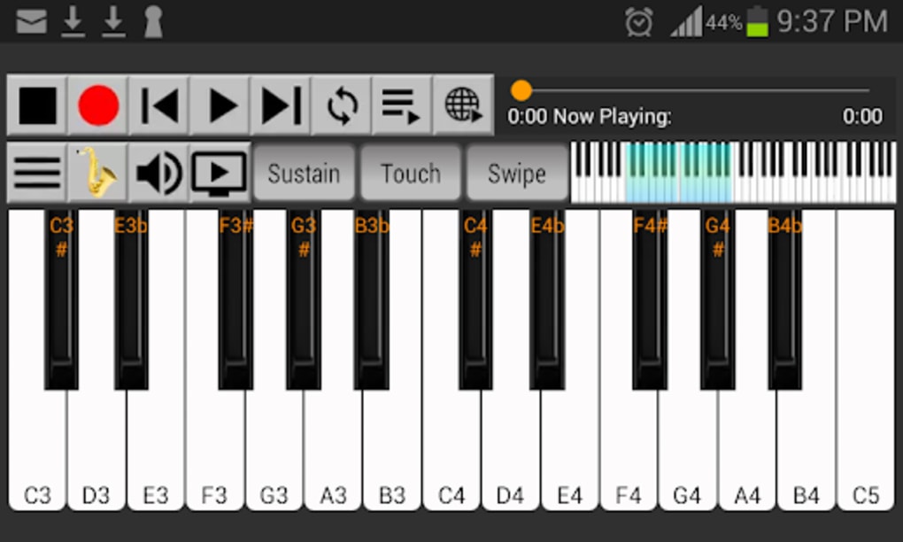 and Piano Keyboard APK for Android -