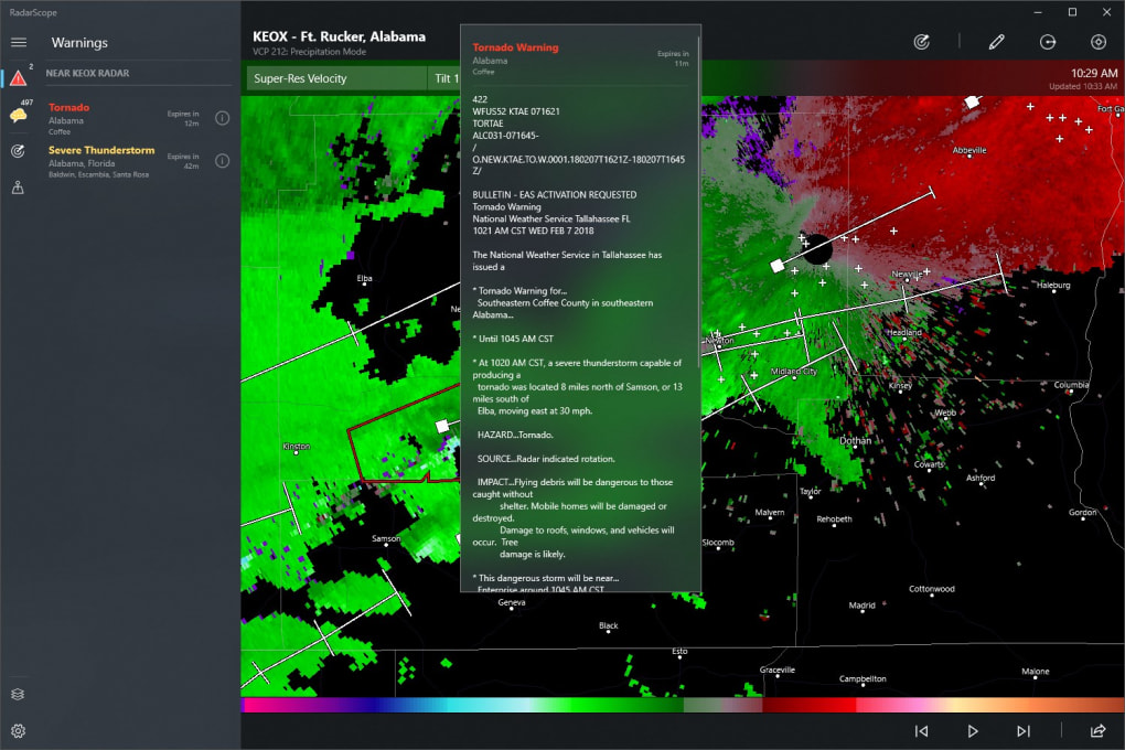 free radarscope for android