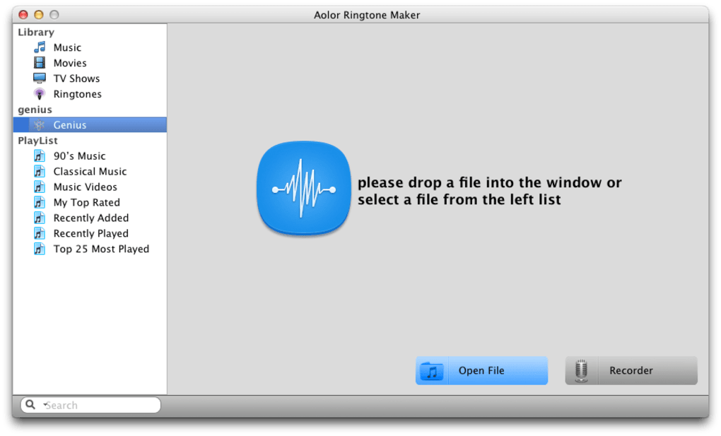 Ringtone Maker for Mac (Mac) - Descargar