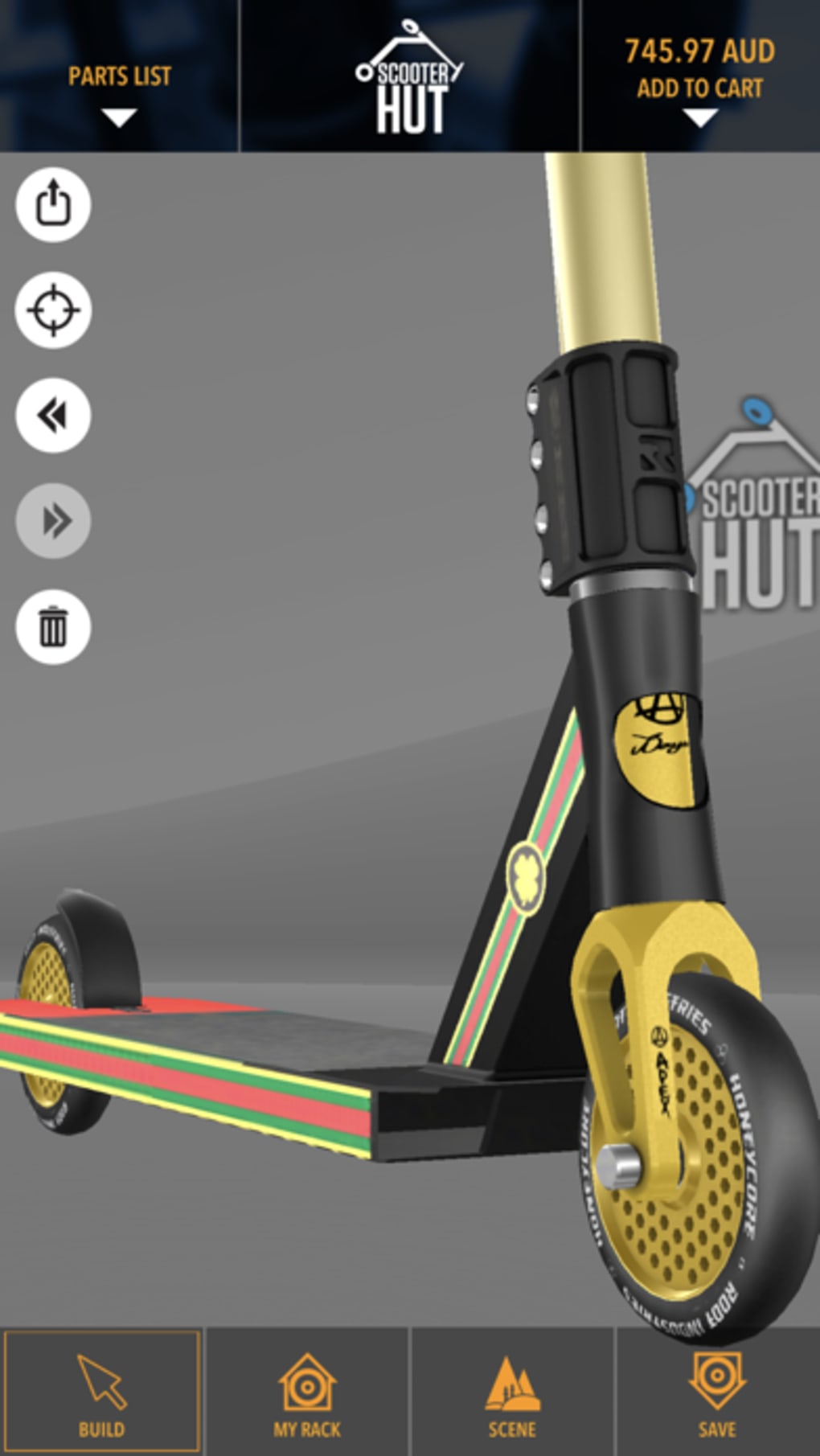 Scooter Hut 3D Custom iPhone - 無料・ダウンロード