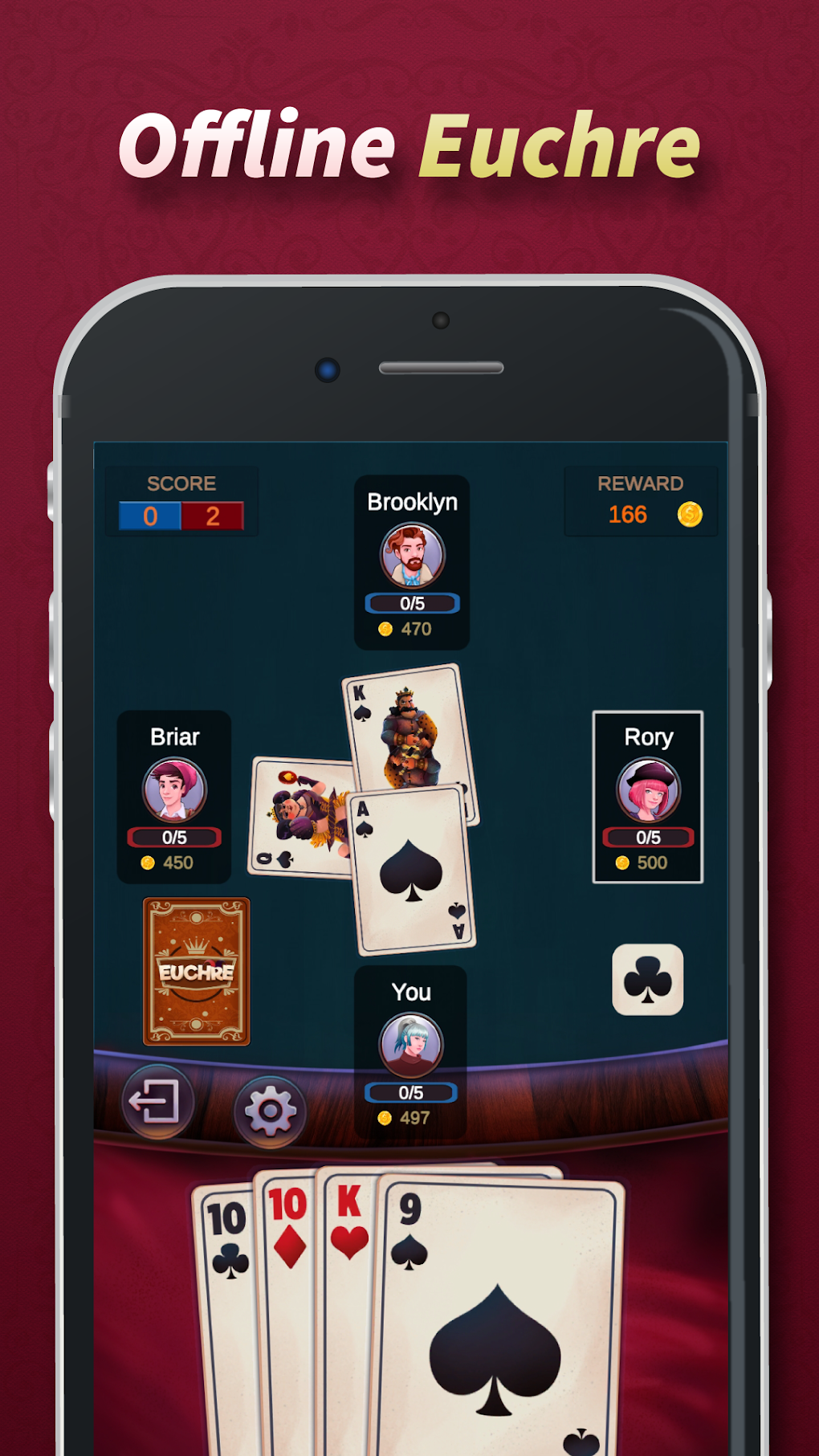 Euchre - Classic Card Game for Android - Download