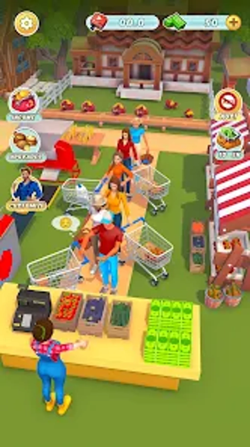 My Farm Life: Idle Supermarket для Android — Скачать