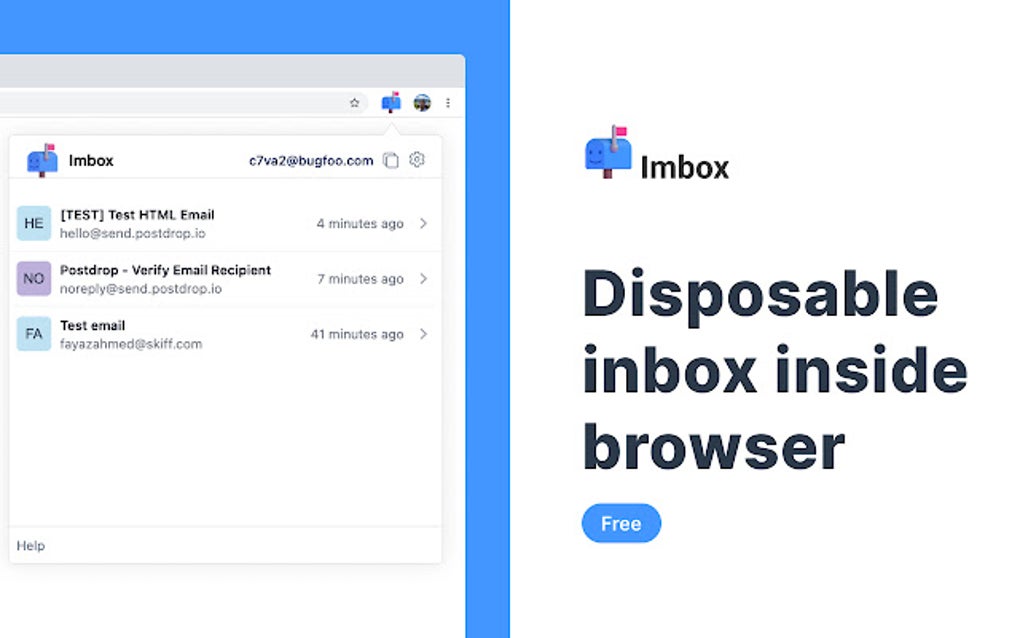 Imbox google chrome 
