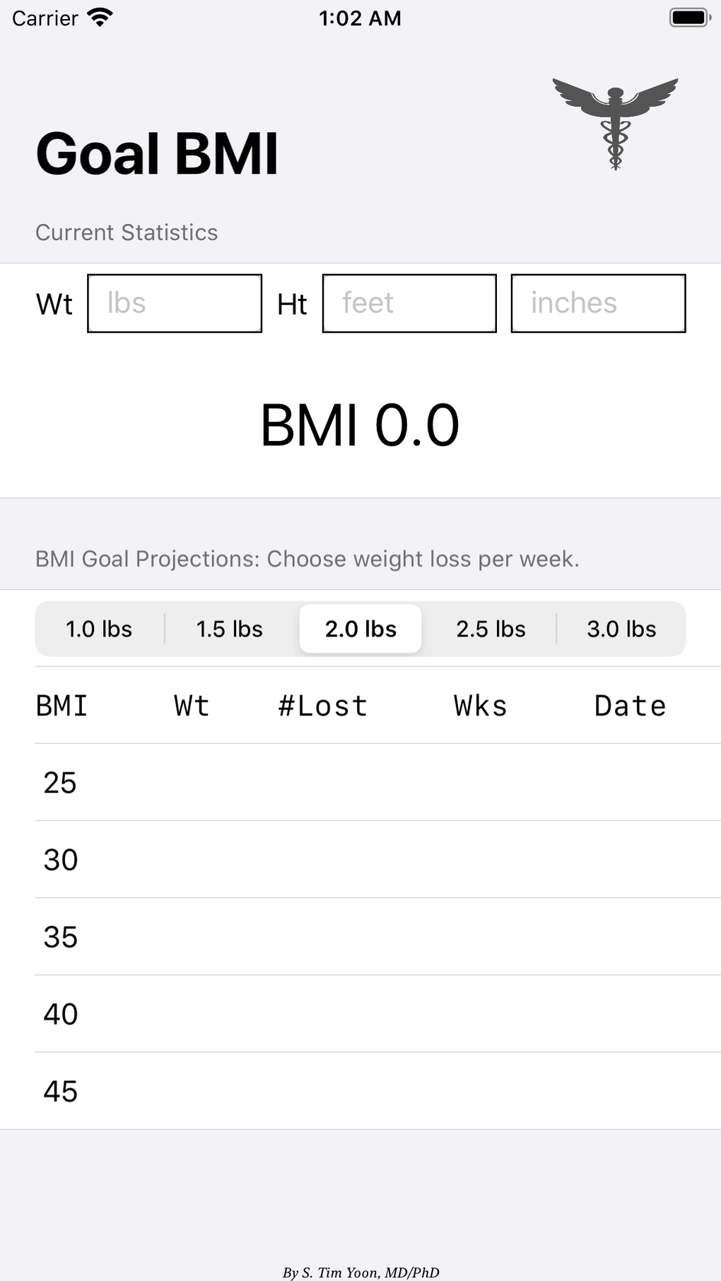 Goal BMI Para IPhone Descargar
