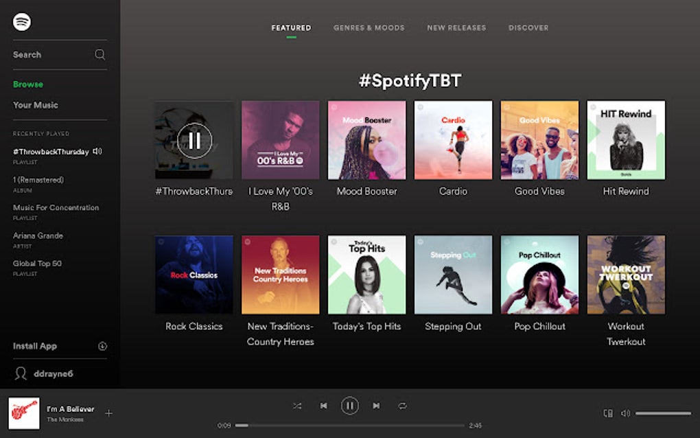 Spotify Music For Every Moment Voor Google Chrome Download