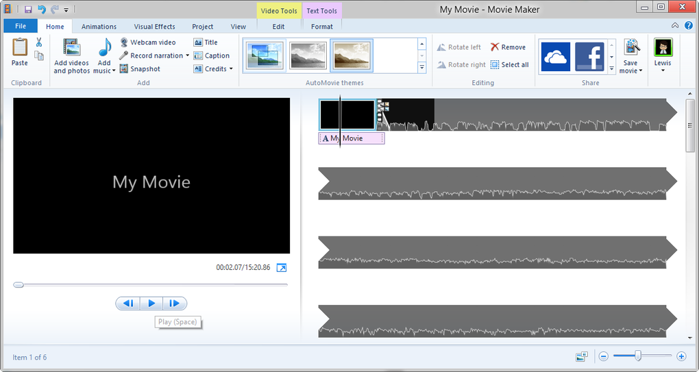 windows 7 movie maker