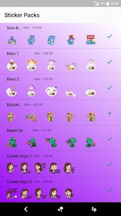 Sticker Keren 40 Pack لنظام Android تنزيل