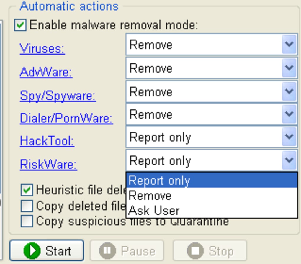 download the new version AVZ Antiviral Toolkit 5.77