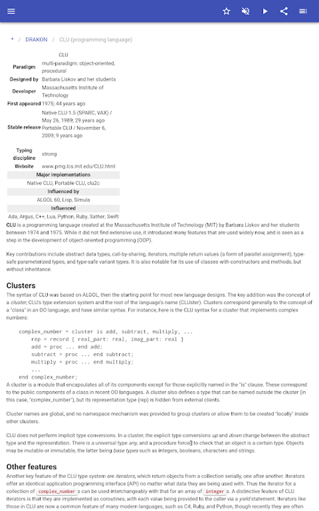 Android 용 Programming languages APK - 다운로드