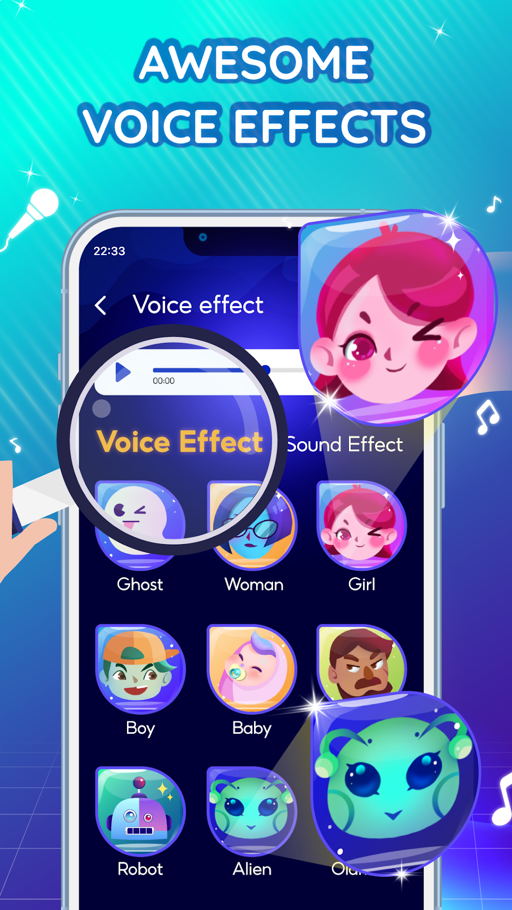 Voice Changer Voice Effects для Android — Скачать