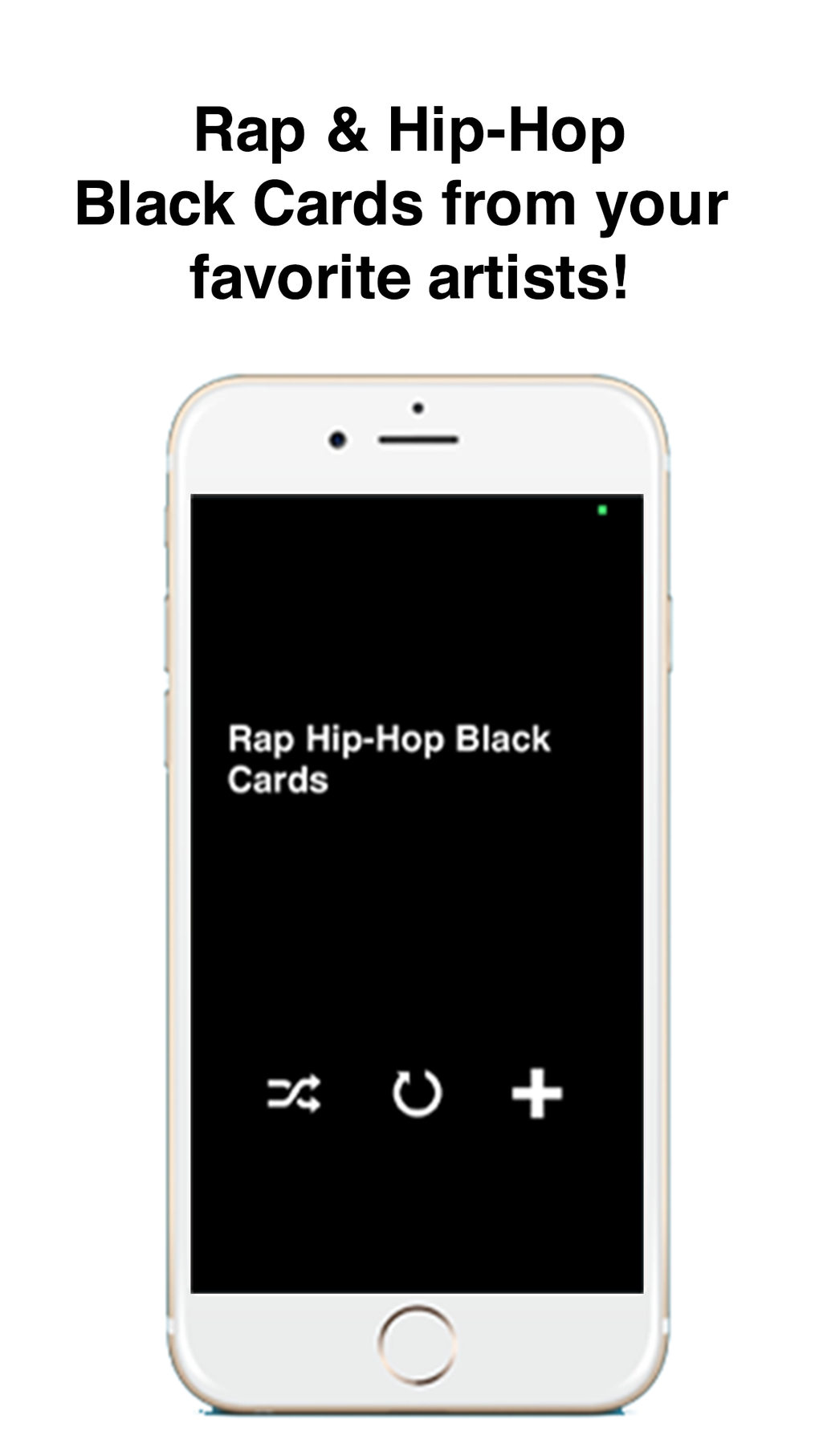 Rap Hip-Hop Black Cards для iPhone — Скачать