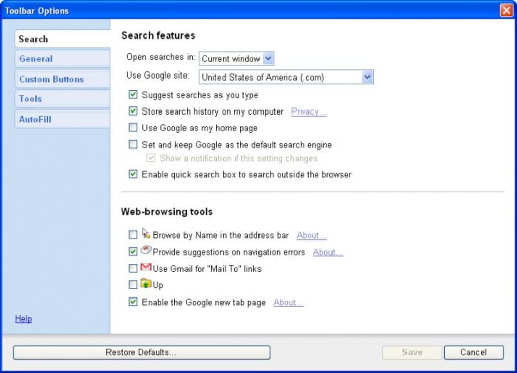 google toolbar for firefox 6.0 download