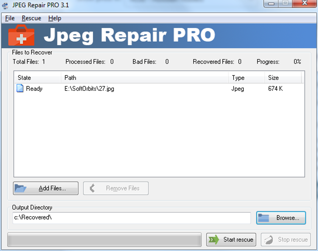 how to repair corrupted jpeg files online