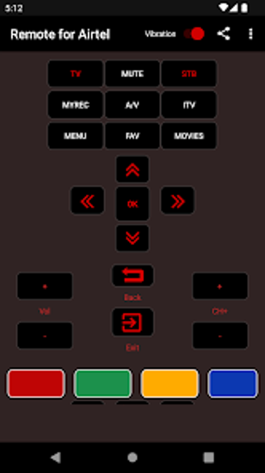 Remote for Airtel Setup Box for Android - Download