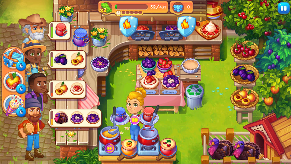Farming Fever: Cooking Games for android instal