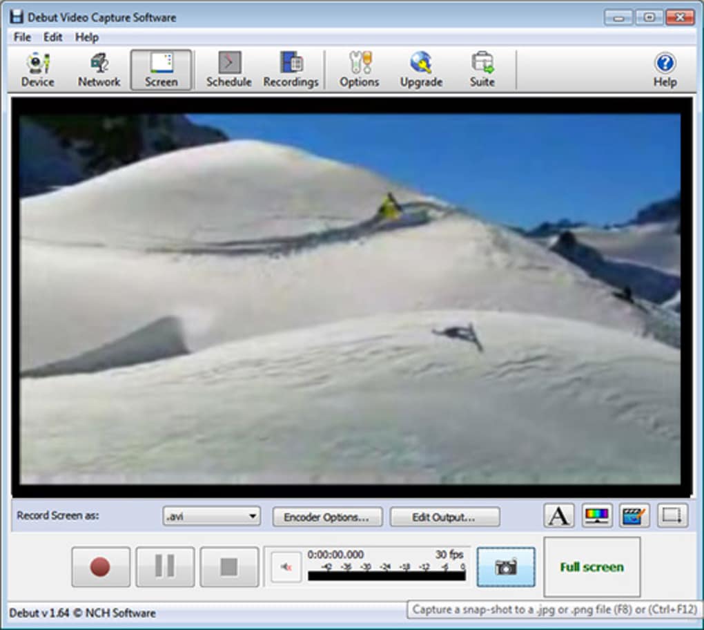 debut video capture and screen recorder software review