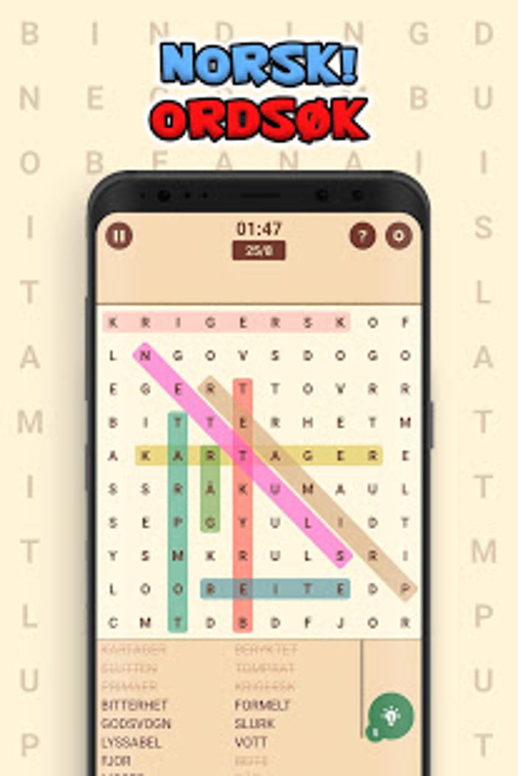Norwegian Word Search APK Android 