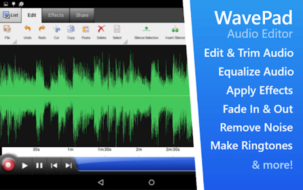 wavepad for android free download