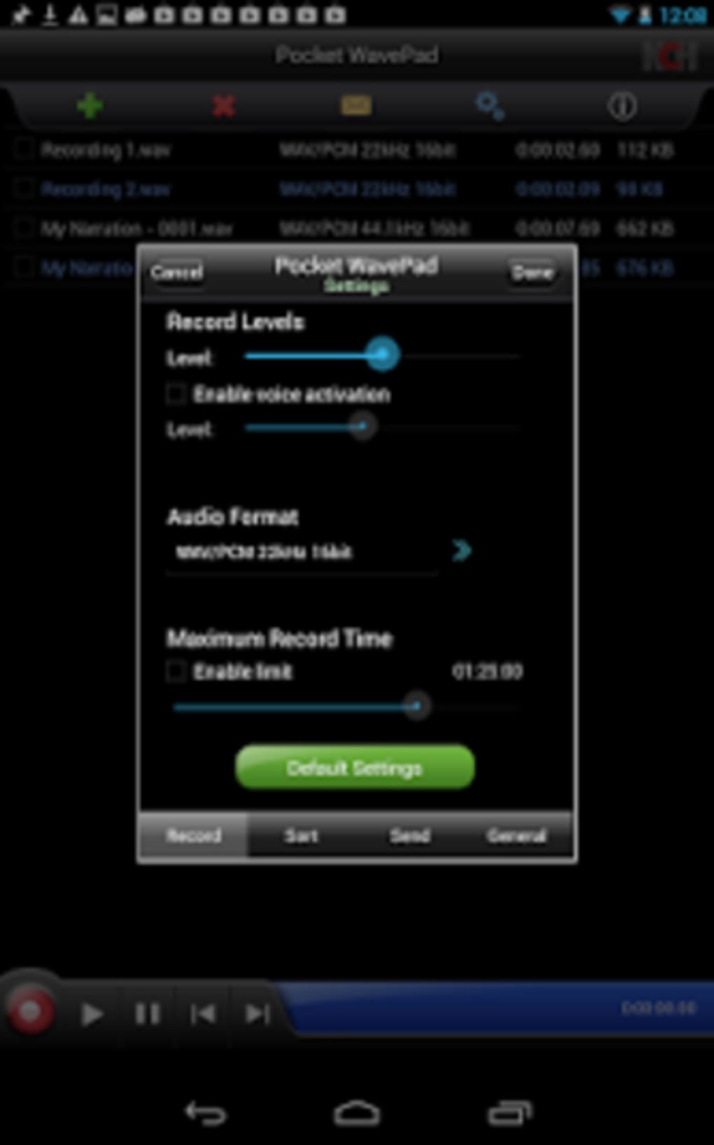wavepad for android free download