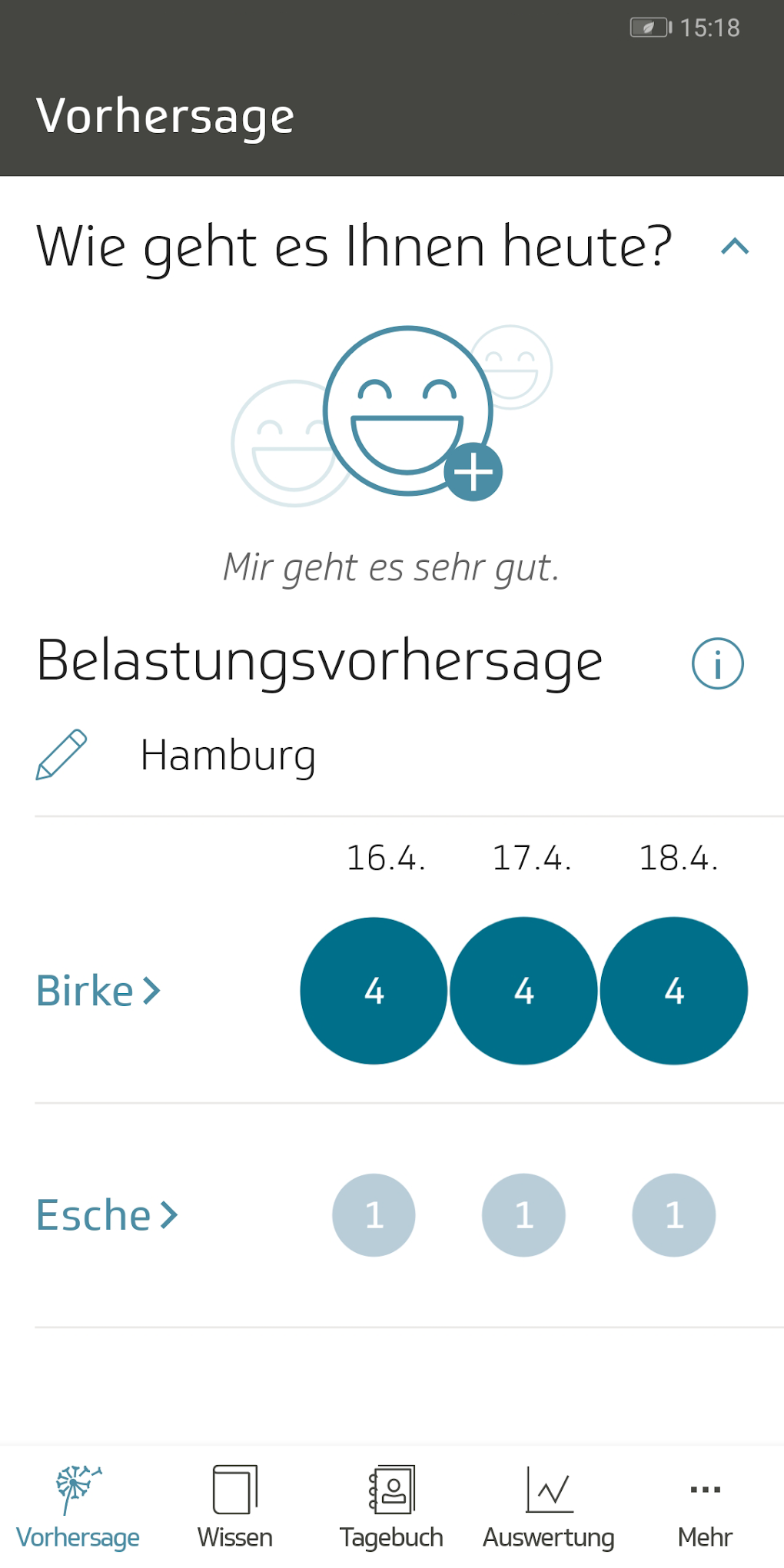 Husteblume   die Allergie App for Android   Download