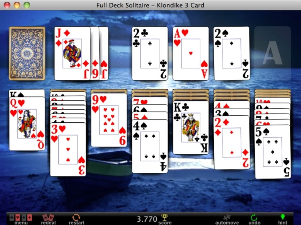 Full deck solitaire mac download