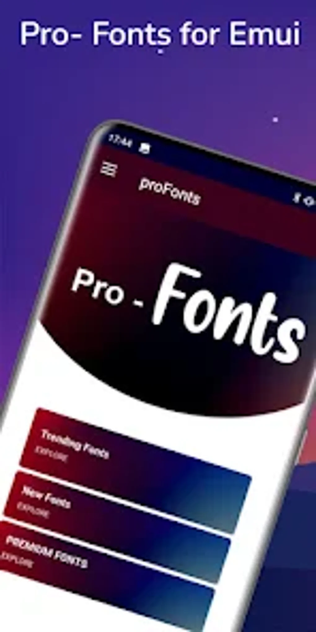 Pro Fonts - Stylish Emui Fonts для Android — Скачать