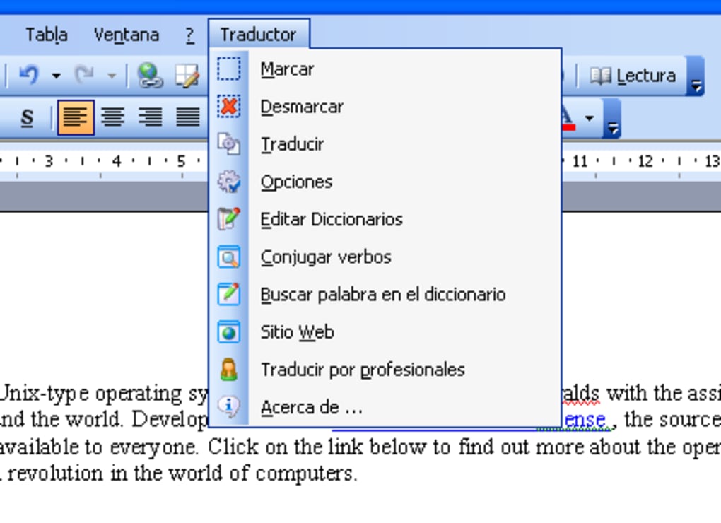 IdiomaX Office Translator - Descargar