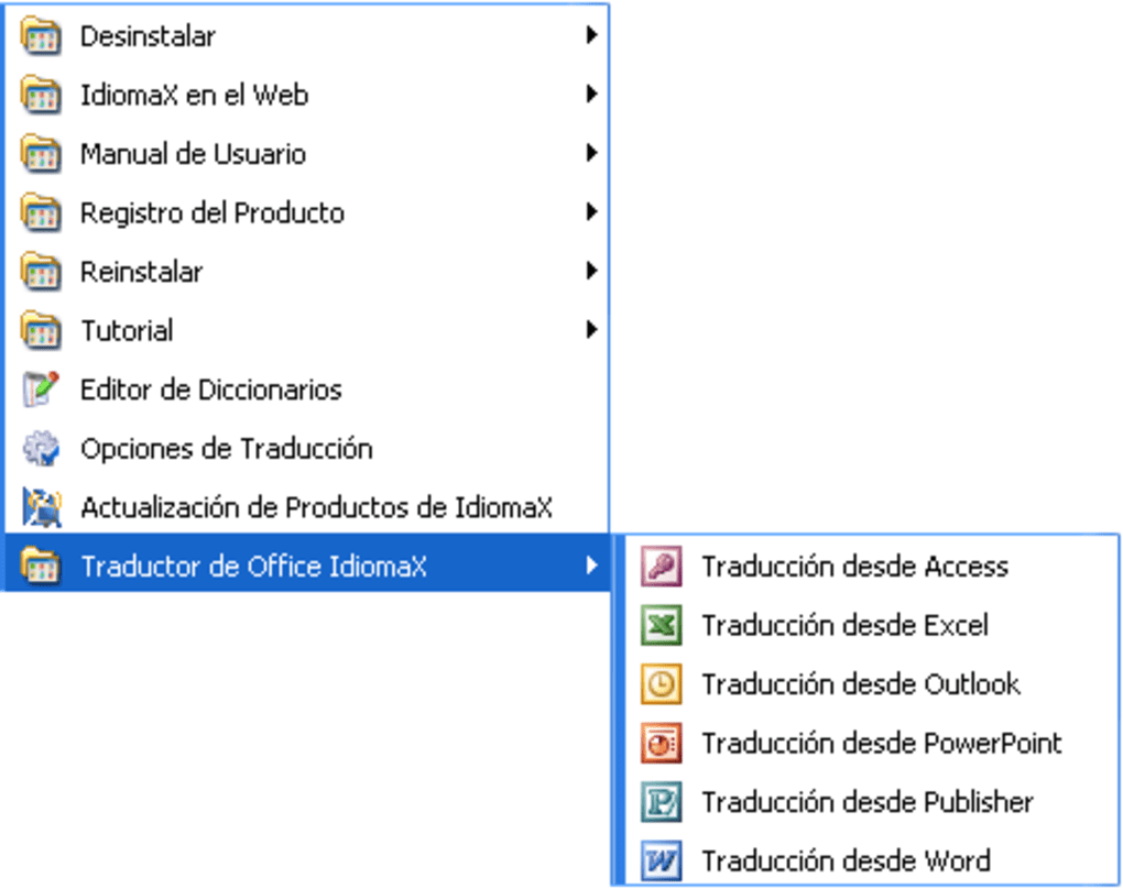 traductor de office idiomax 7.0 serial