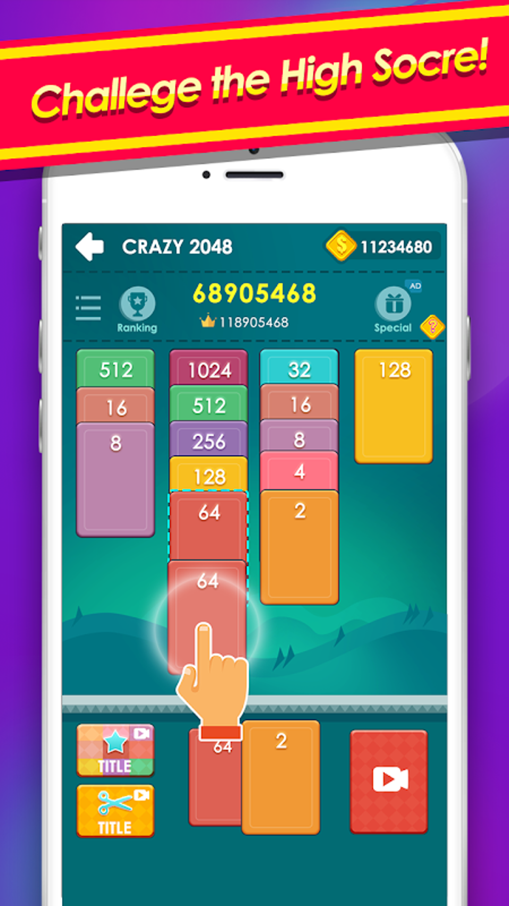 Crazy Bubble 2048 APK for Android Download