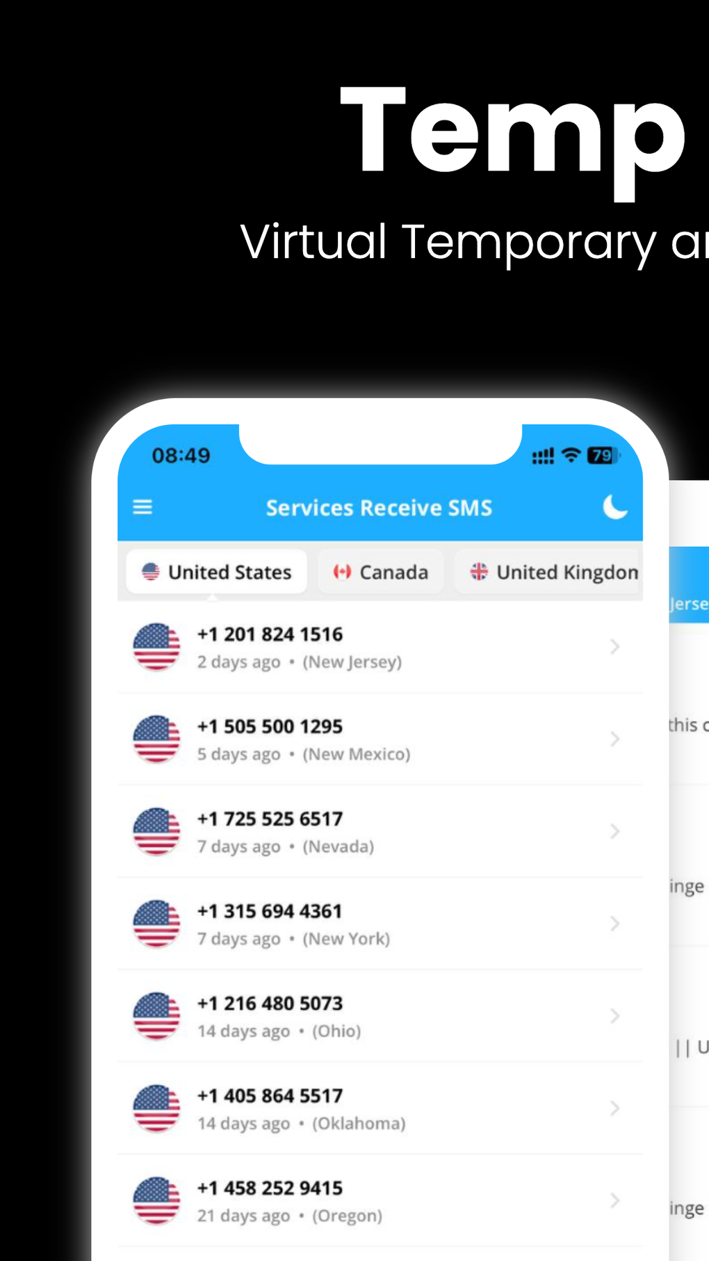 Temp Number Receive SMS For IPhone Download Temp Number Receive SMS For IPhone Download