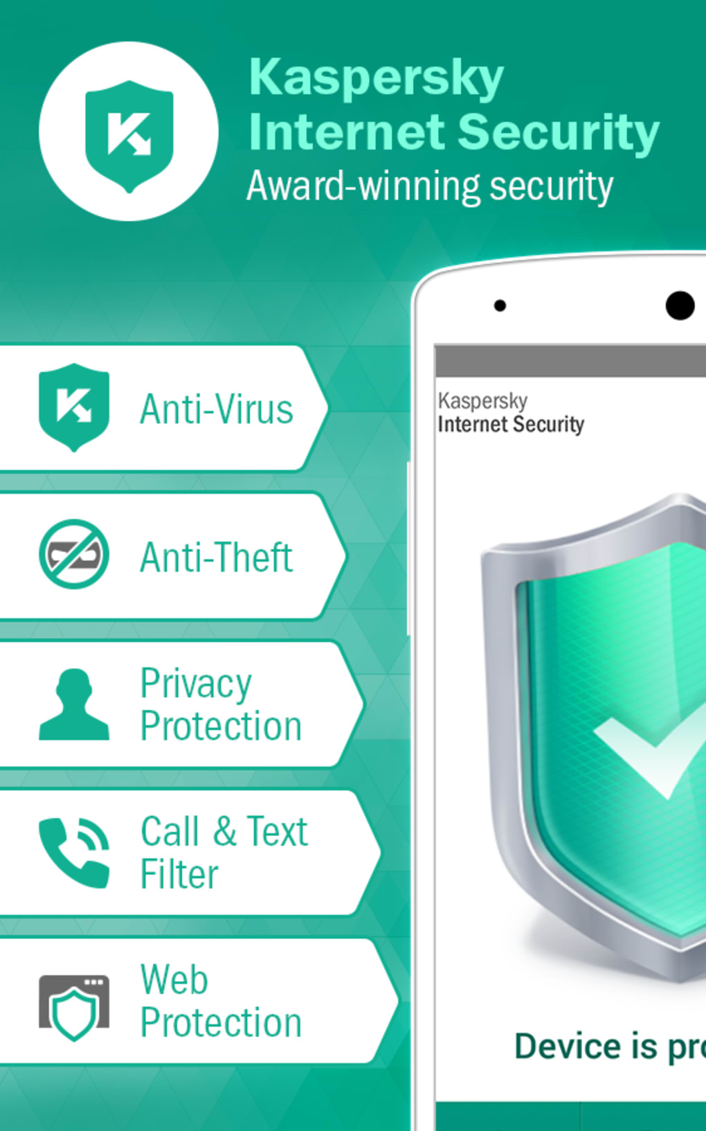 kaspersky antivirus android free