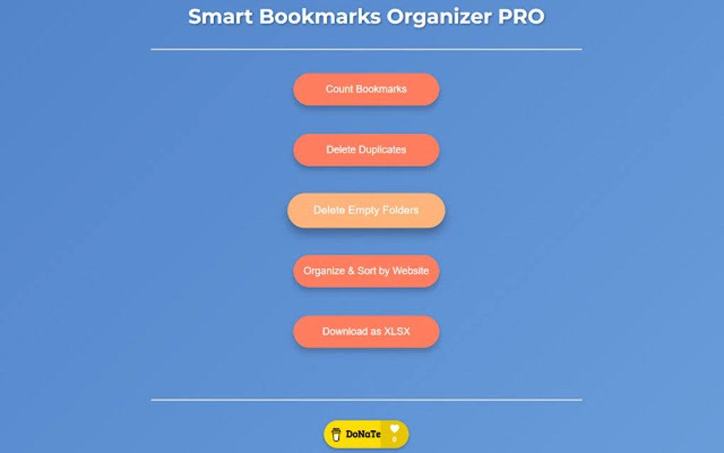 Smart Bookmark Organizer PRO for Google Chrome - Extension Download