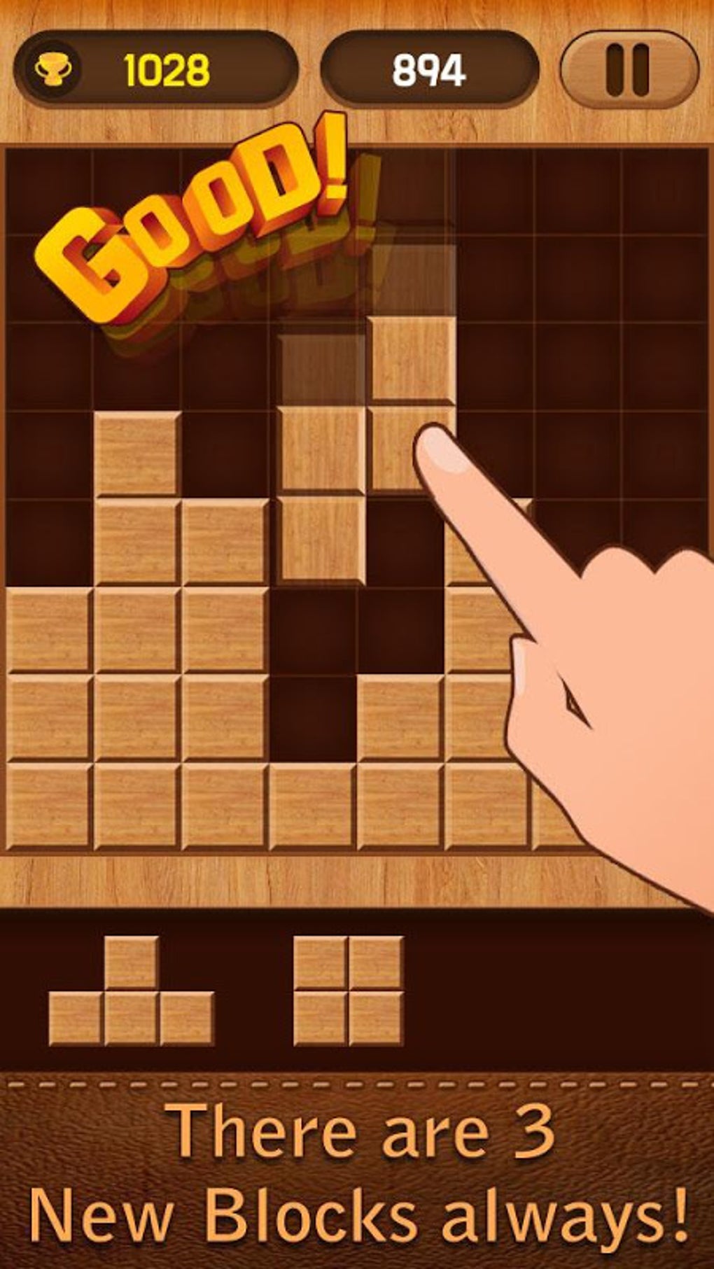 Wood Block Puzzle Play для Android — Скачать