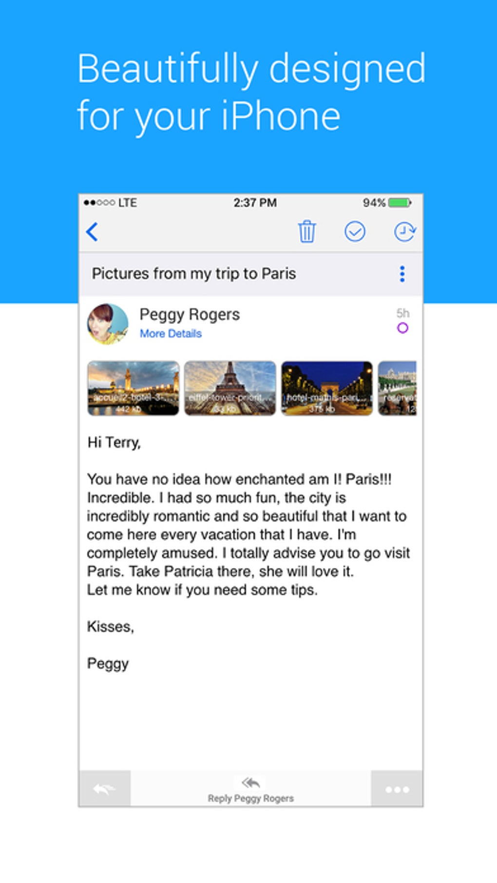 TypeApp Email for iPhone - 無料・ダウンロード