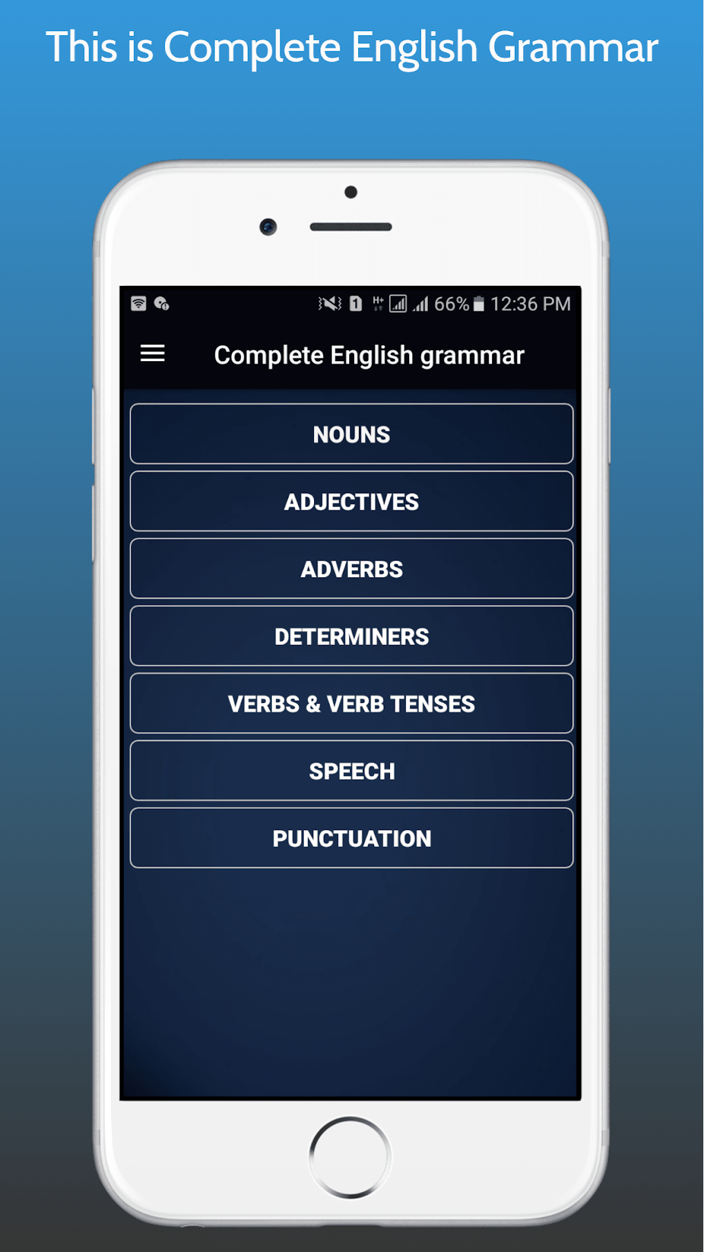 Complete English grammar Book para Android - Download