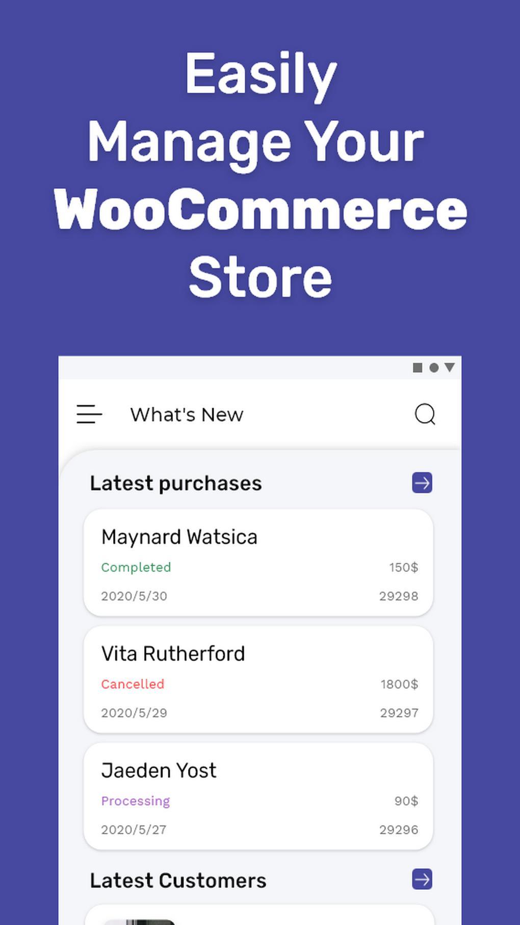 Woocer - Woocommerce Admin For IPhone - Download