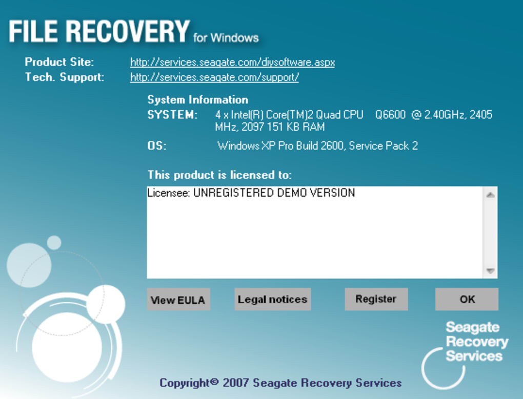 seagate recovery