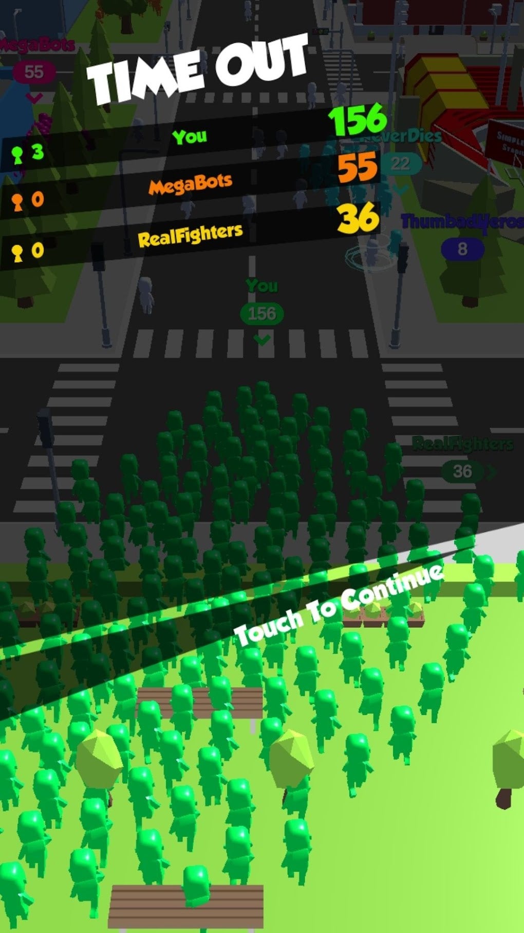 Crowd Rush - City of Town для Android — Скачать