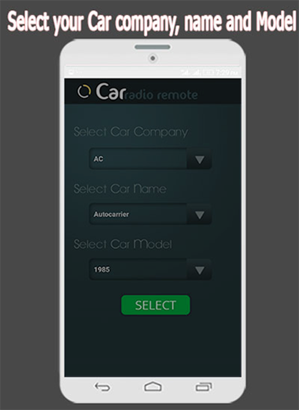 Car Radio Remote для Android — Скачать