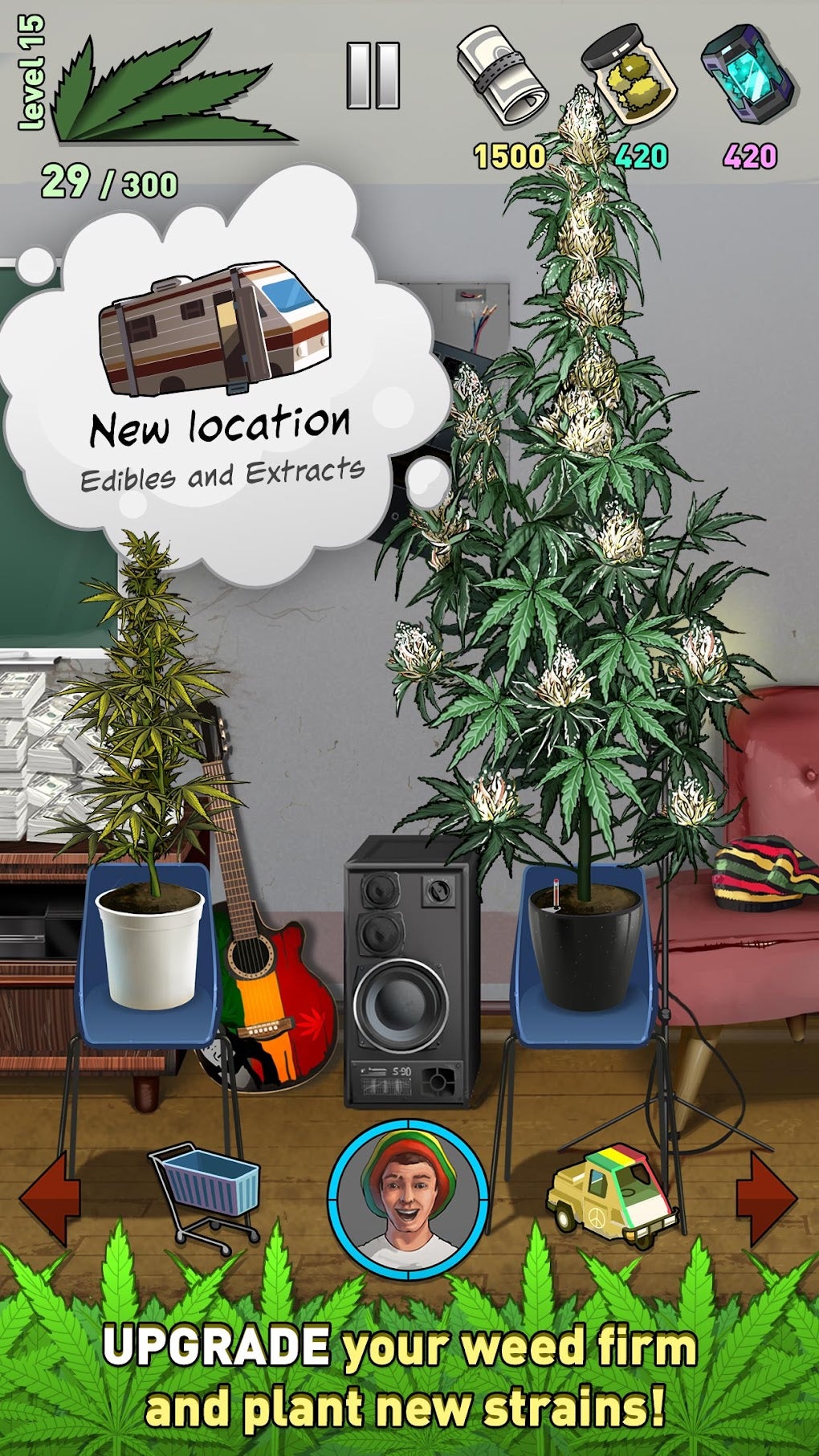 Weed Firm 2: Bud Farm Tycoon APK для Android — Скачать