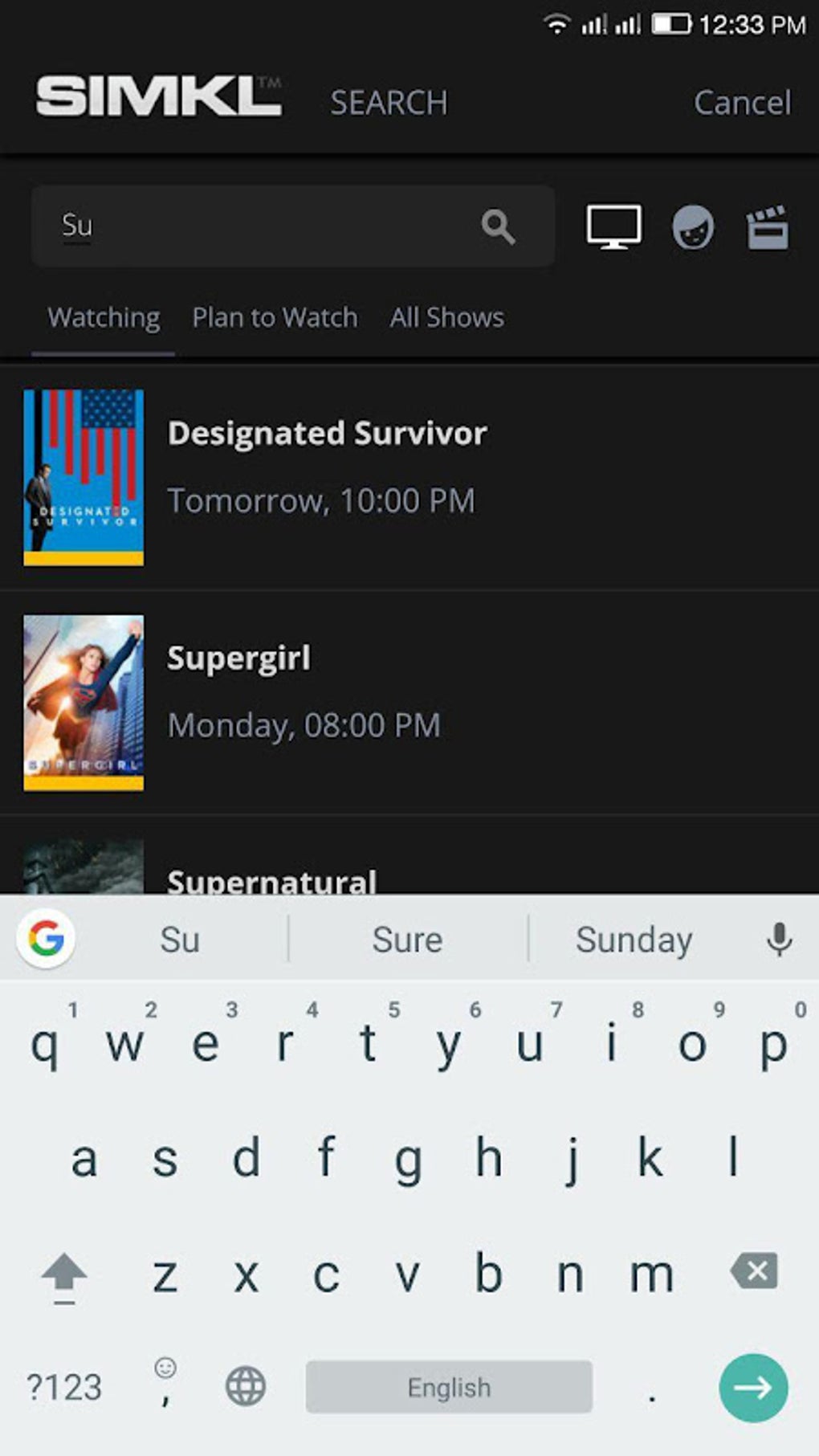 Simkl Lists: TV, Anime, Movies APK для Android — Скачать