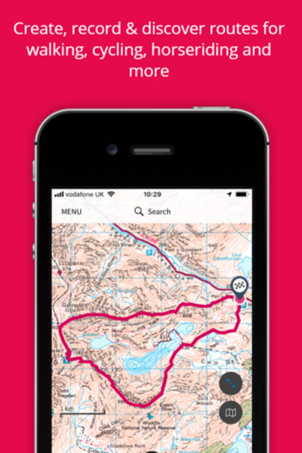 Which Map App Shows Bike Trails 