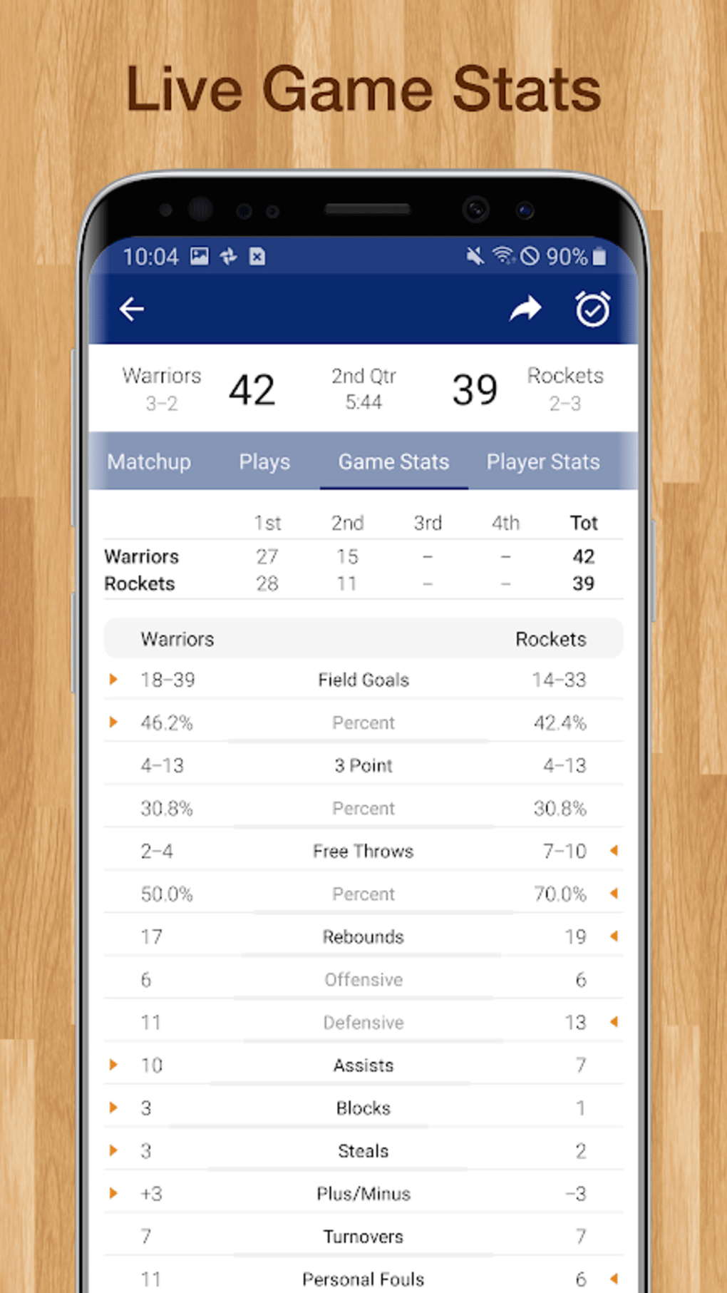 Scores App for NBA Basketball APK for Android