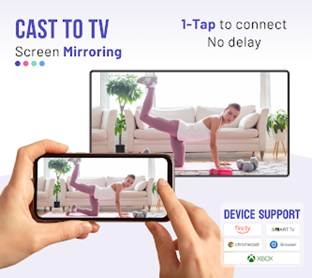 Cast to TV - Screen Mirroring для Android — Скачать