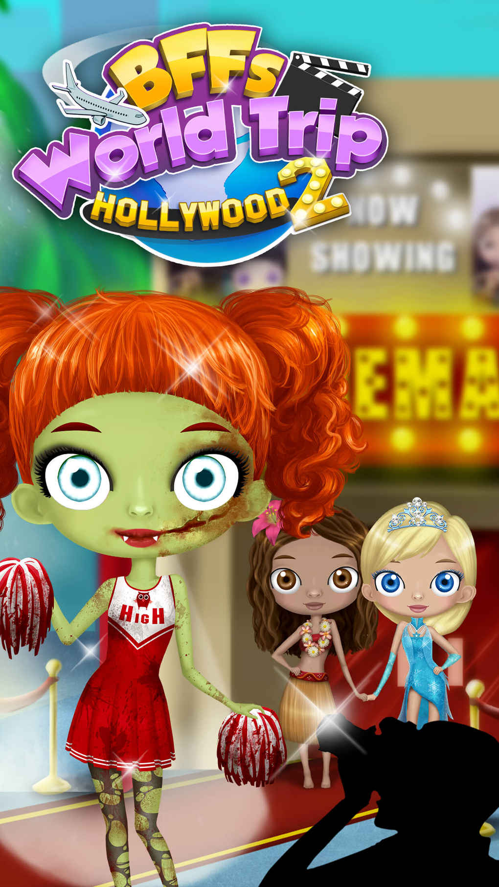 BFF World Trip Hollywood 2 - Movie Star Makeover для iPhone — Скачать