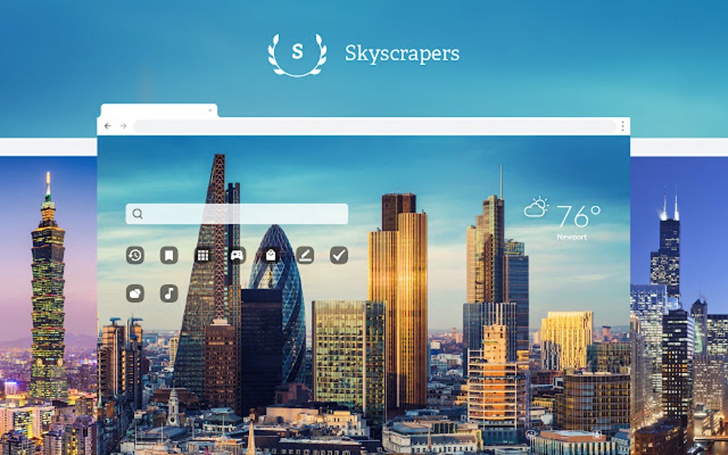 Skyscrapers HD Wallpapers New Tab for Google Chrome - Extension Download