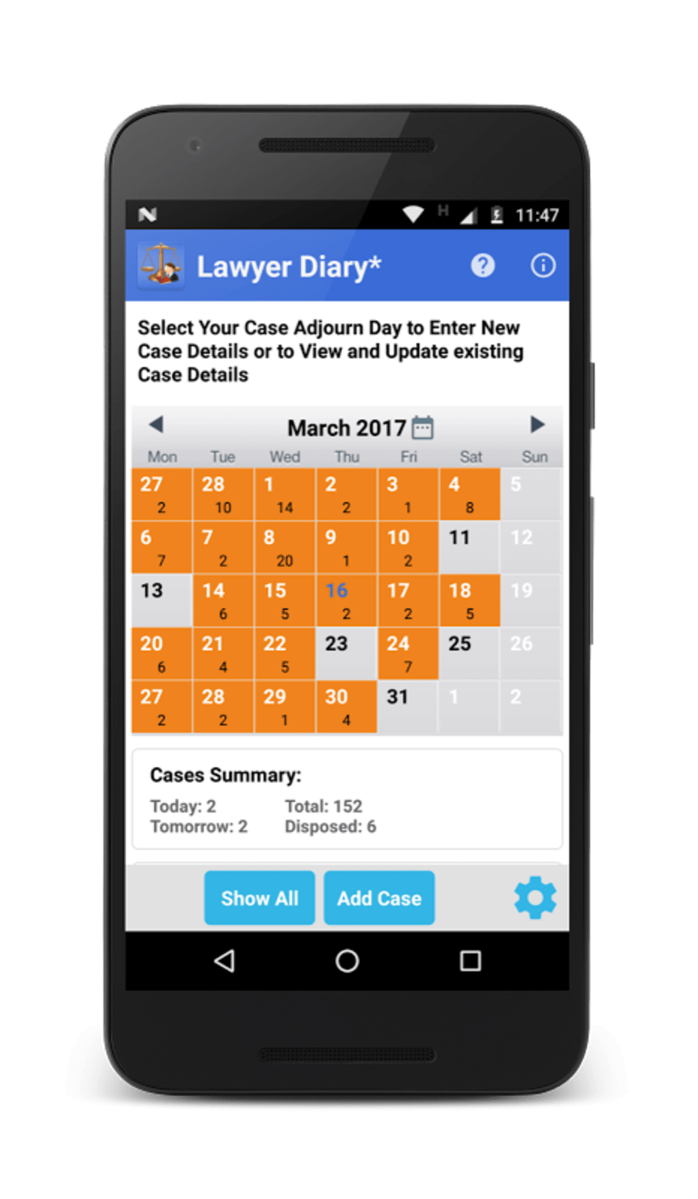 lawyer-diary-android