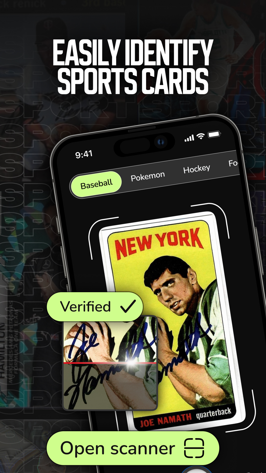 Sports TCG Cards Scanner для iPhone — Скачать
