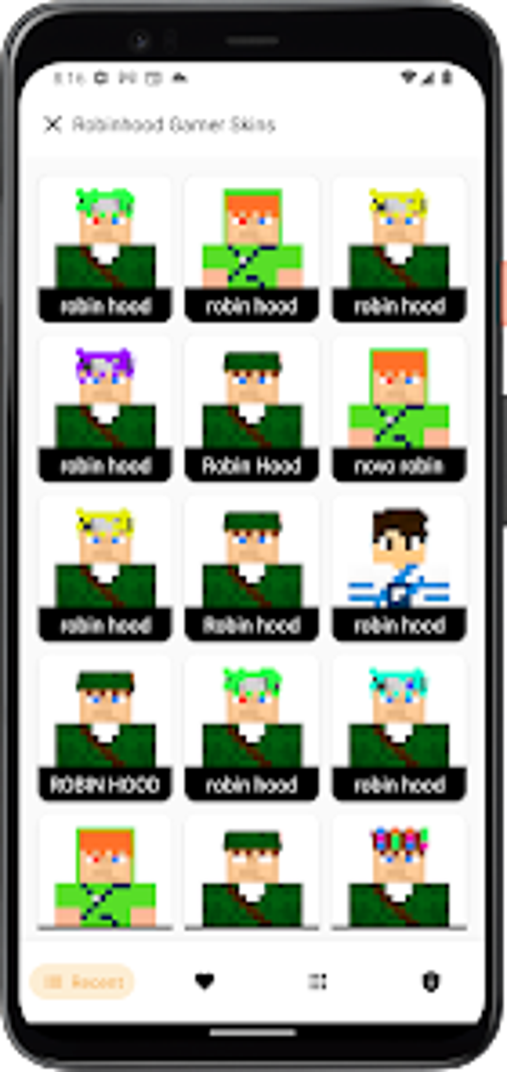 Robin Hood Minecraft Skin for Android - Free App Download